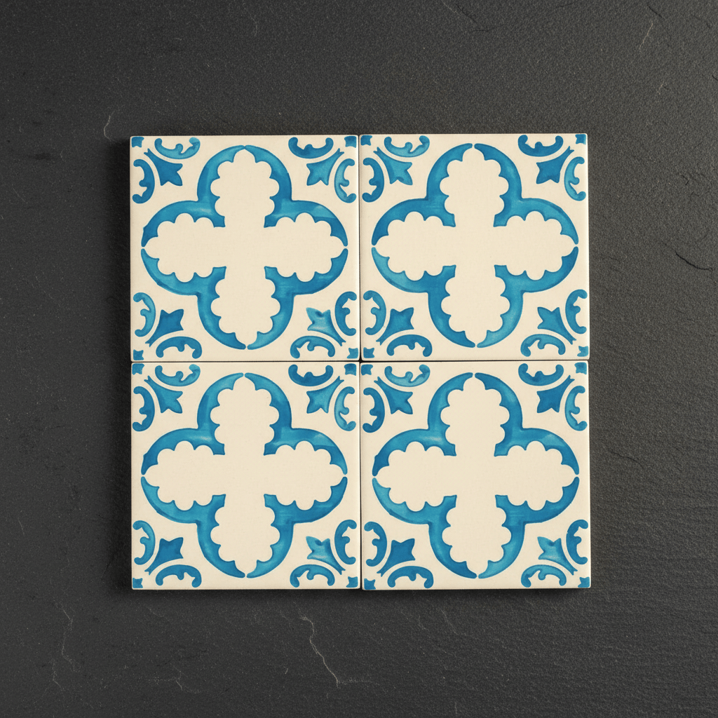 Azulejo Padrao I Azulejo portugais artisanal Azulejo Padrão 11x11cm