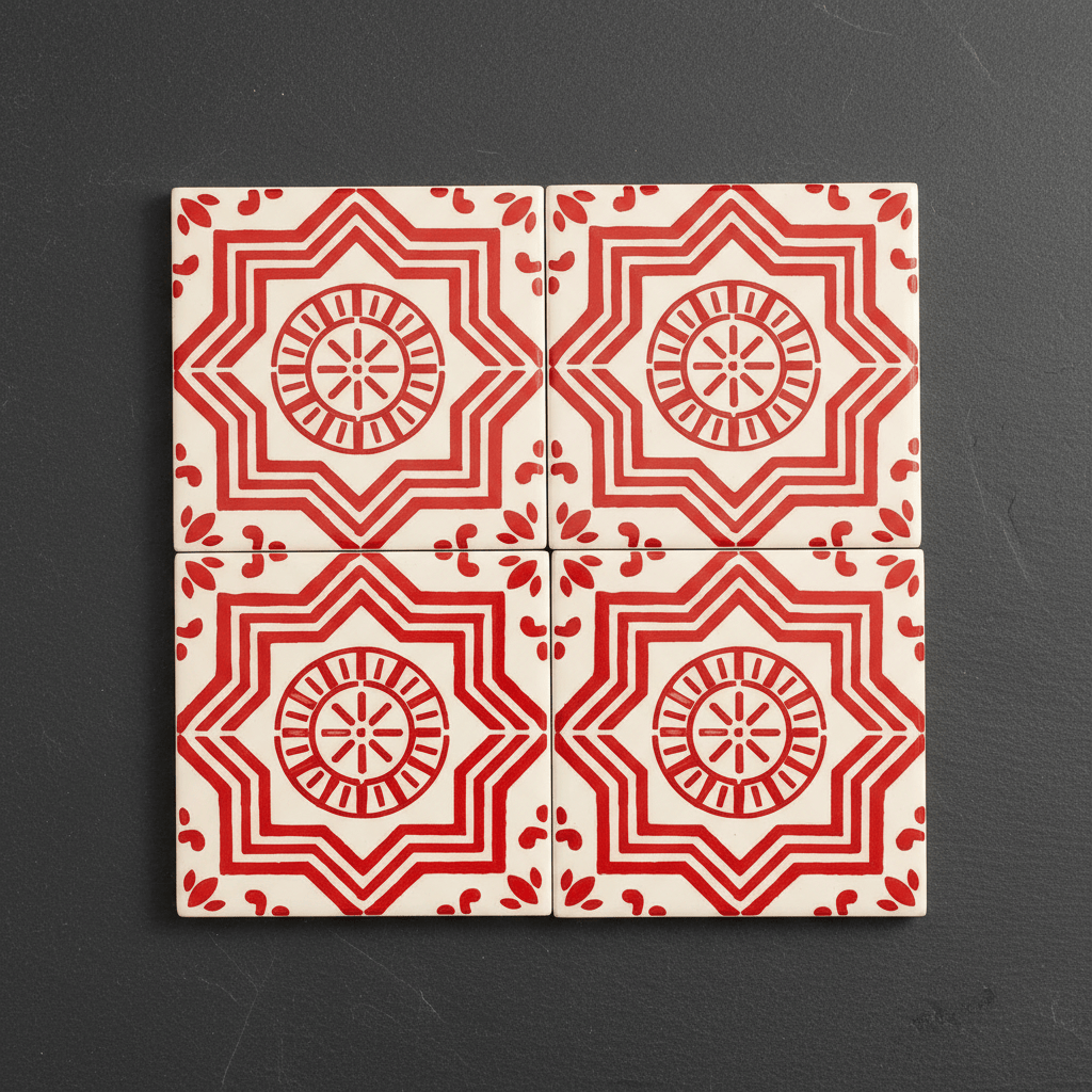 Azulejo Padrao I Azulejo portugais artisanal Azulejo Padrão 11x11cm