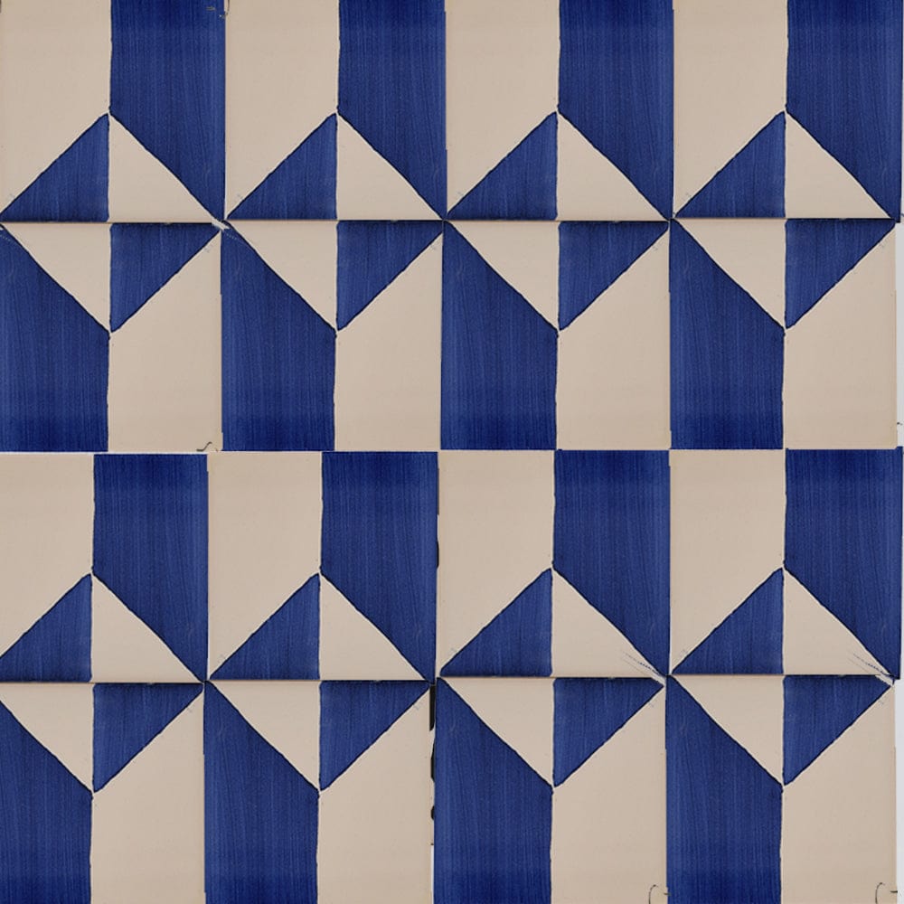 Azulejo portugais I Carreau de faïence du Portugal Azulejo Padrão 11x11cm