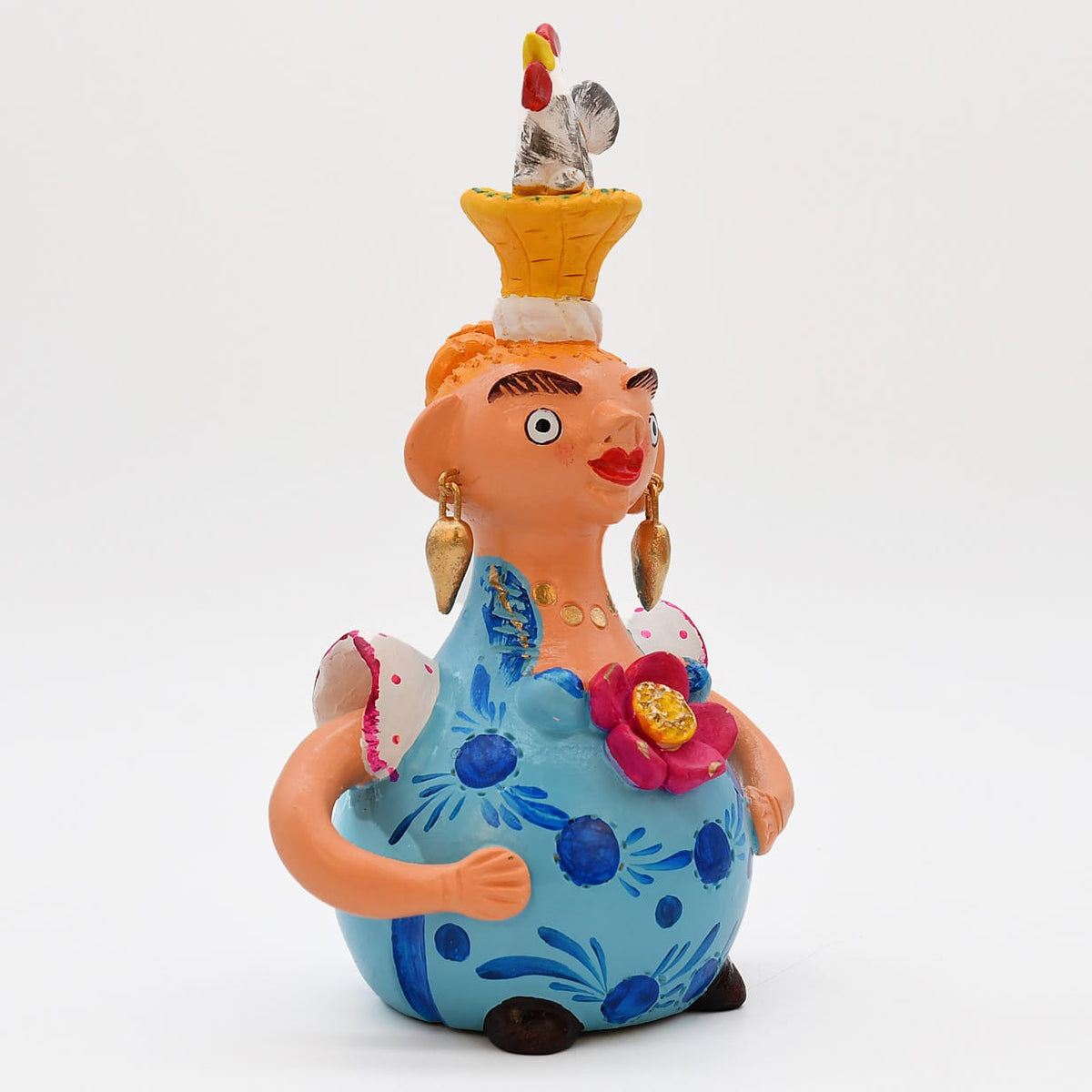 Boneca Barriguda 17 cm I Ar naïf du Portugal Boneca Barriguda 17cm - Prazeres Côta