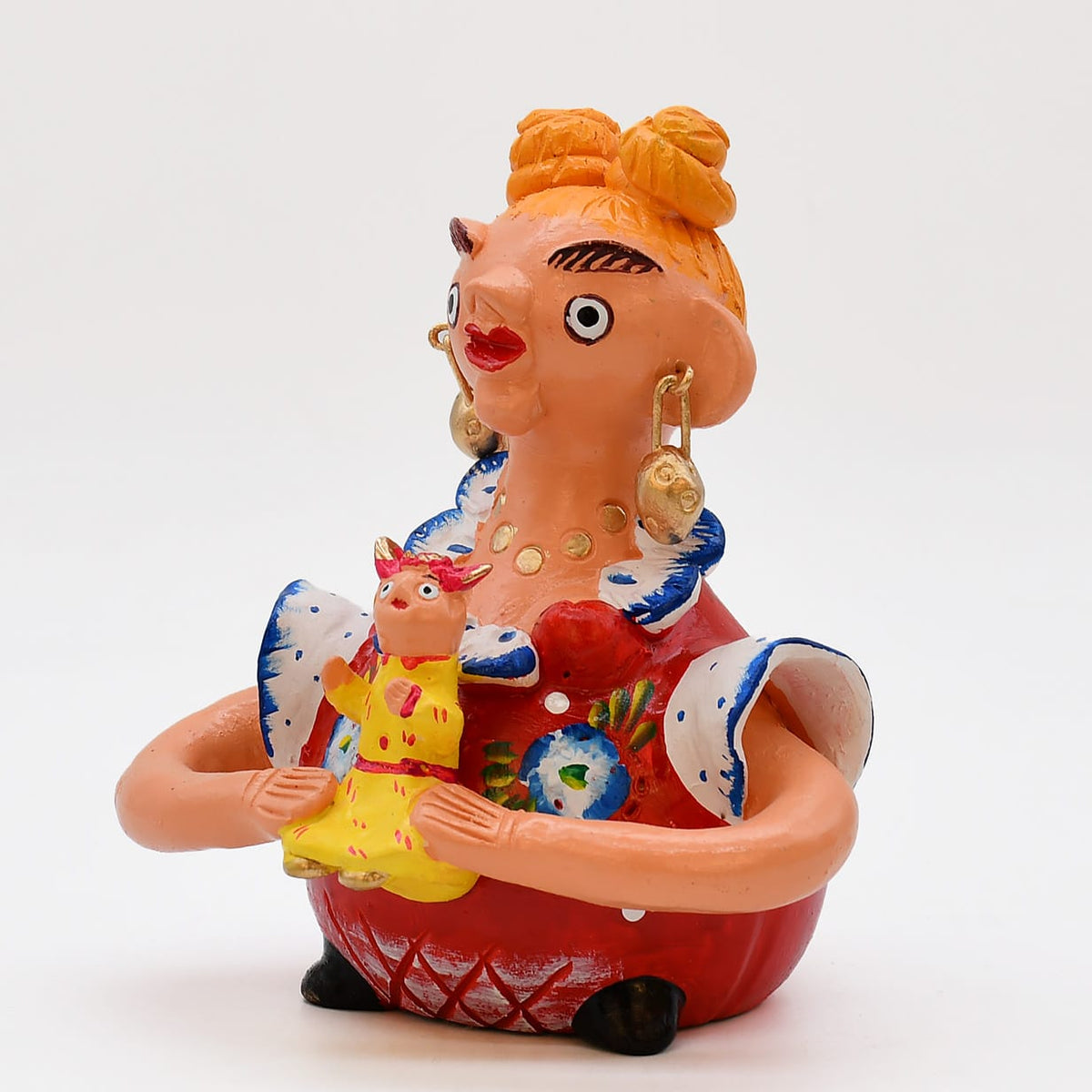 Boneca Barriguda 17 cm I Ar naïf du Portugal Boneca Barriguda 17cm - Prazeres Côta