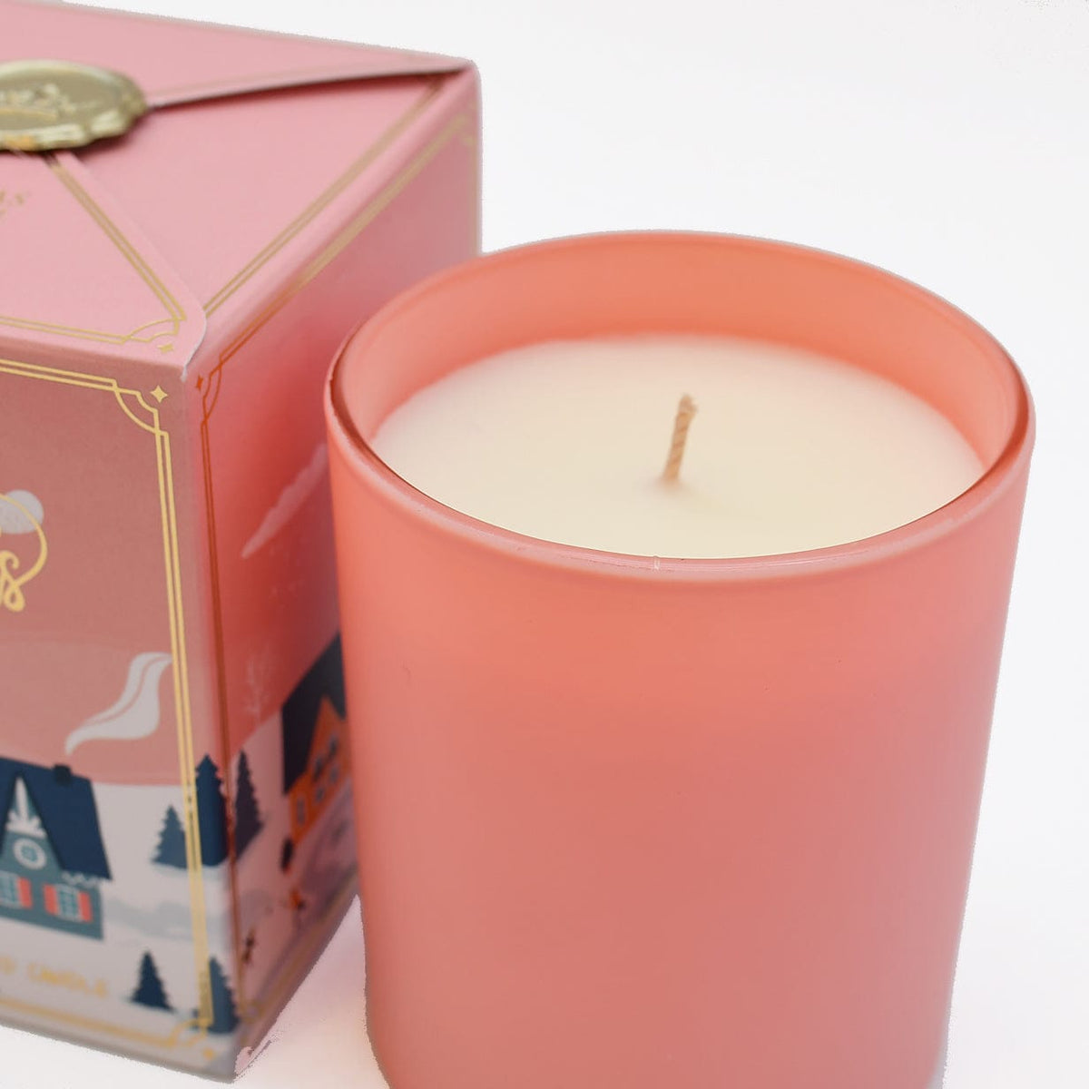 Bougie Parfumée délice de fraise | Ambiance Chaleureuse Bougie parfumée "Délice de fraise"