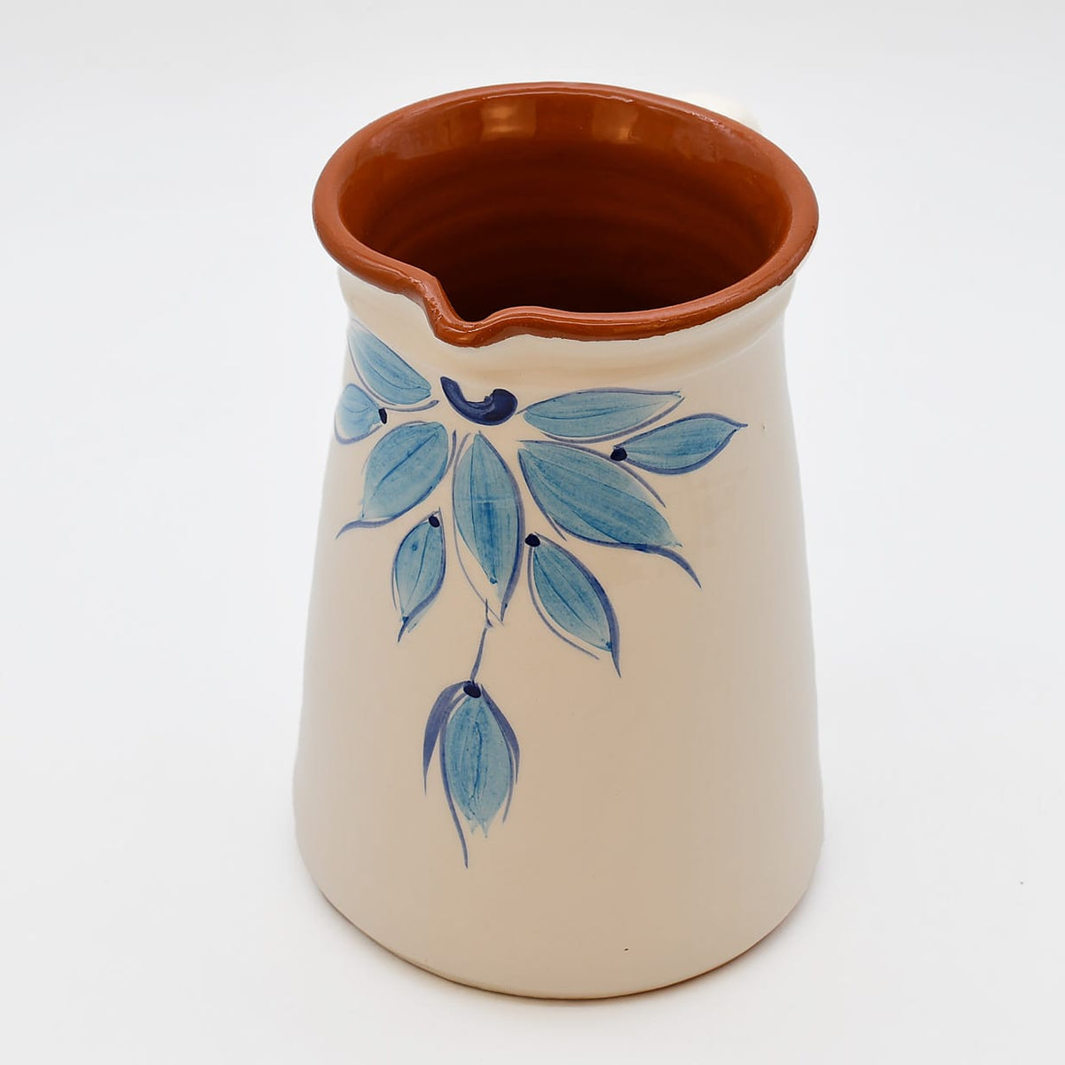 Carafe en terre cuite rouge Carafe en terre cuite - Bleue