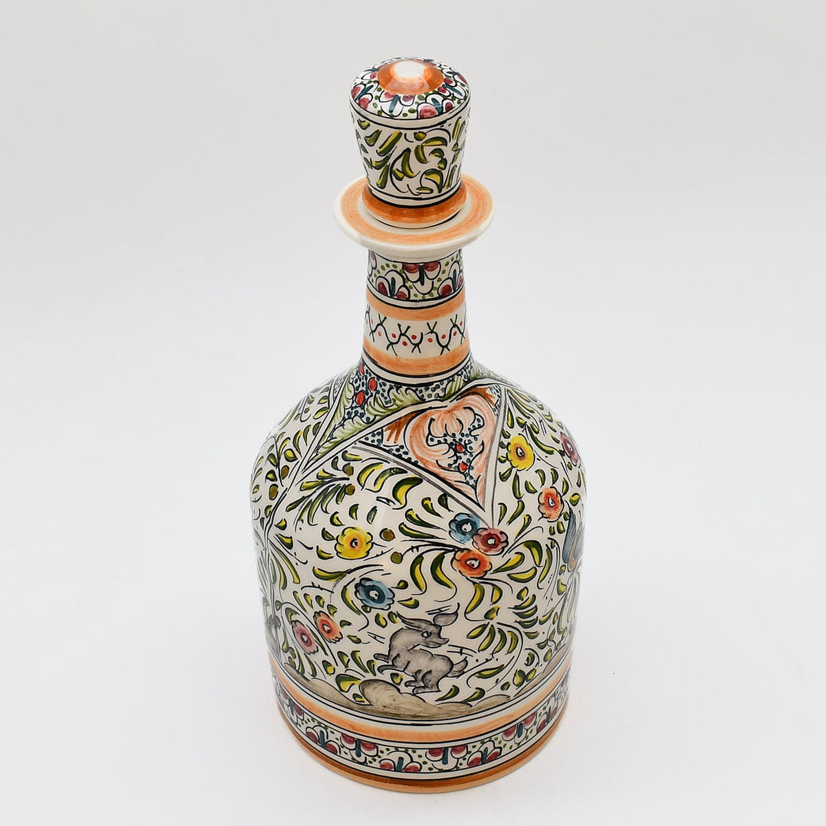 Carafe multicolore en céramique de Coimbra Carafe en céramique de Coimbra