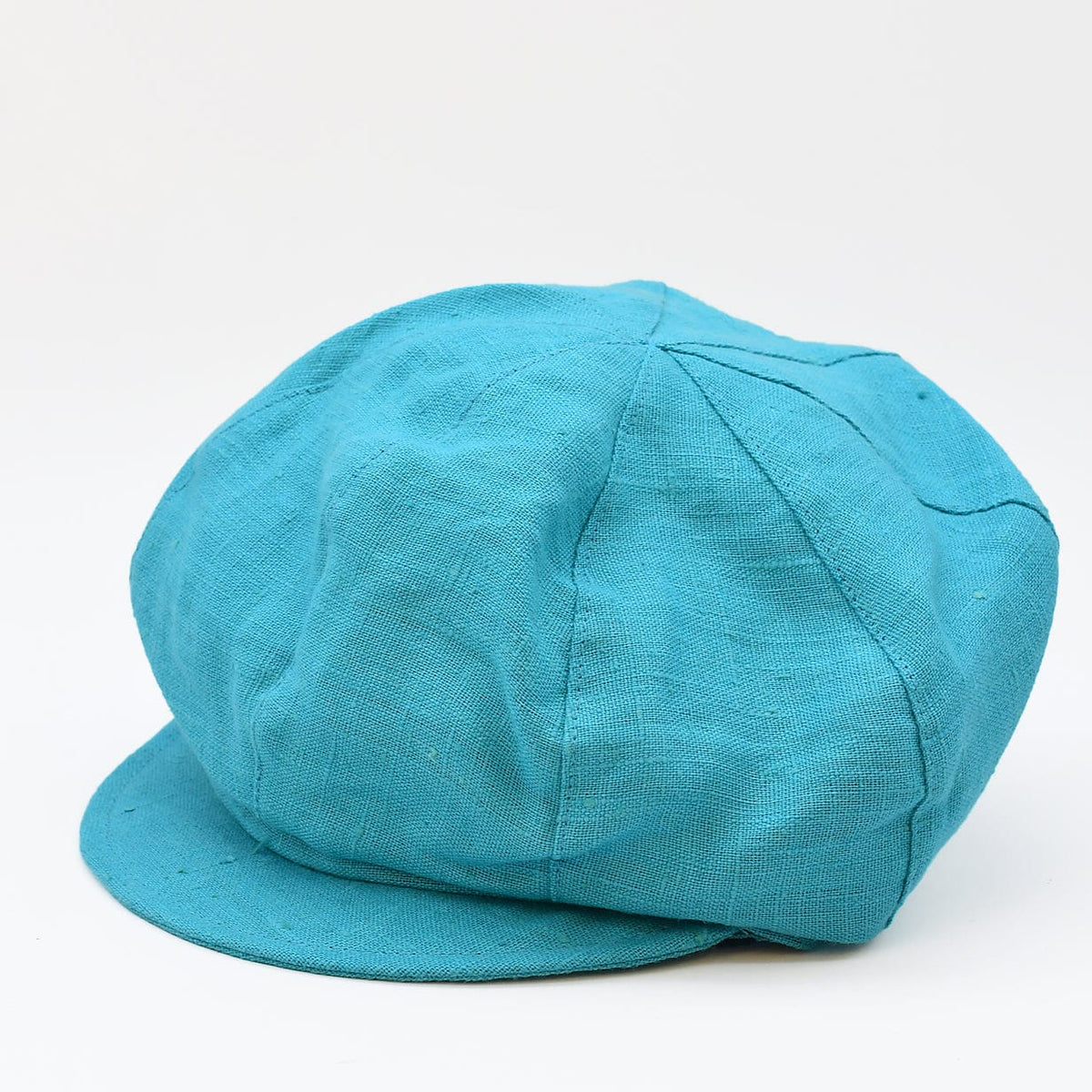 Casquette Gavroche en lin Turquoise Gavroche en lin - Turquoise