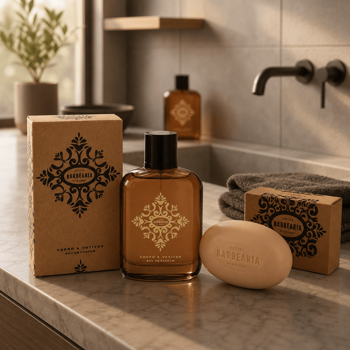 Cedar & Vétiver | Eau de parfum portugaise masculine originale Eau de parfum "Cedar & Vétiver"