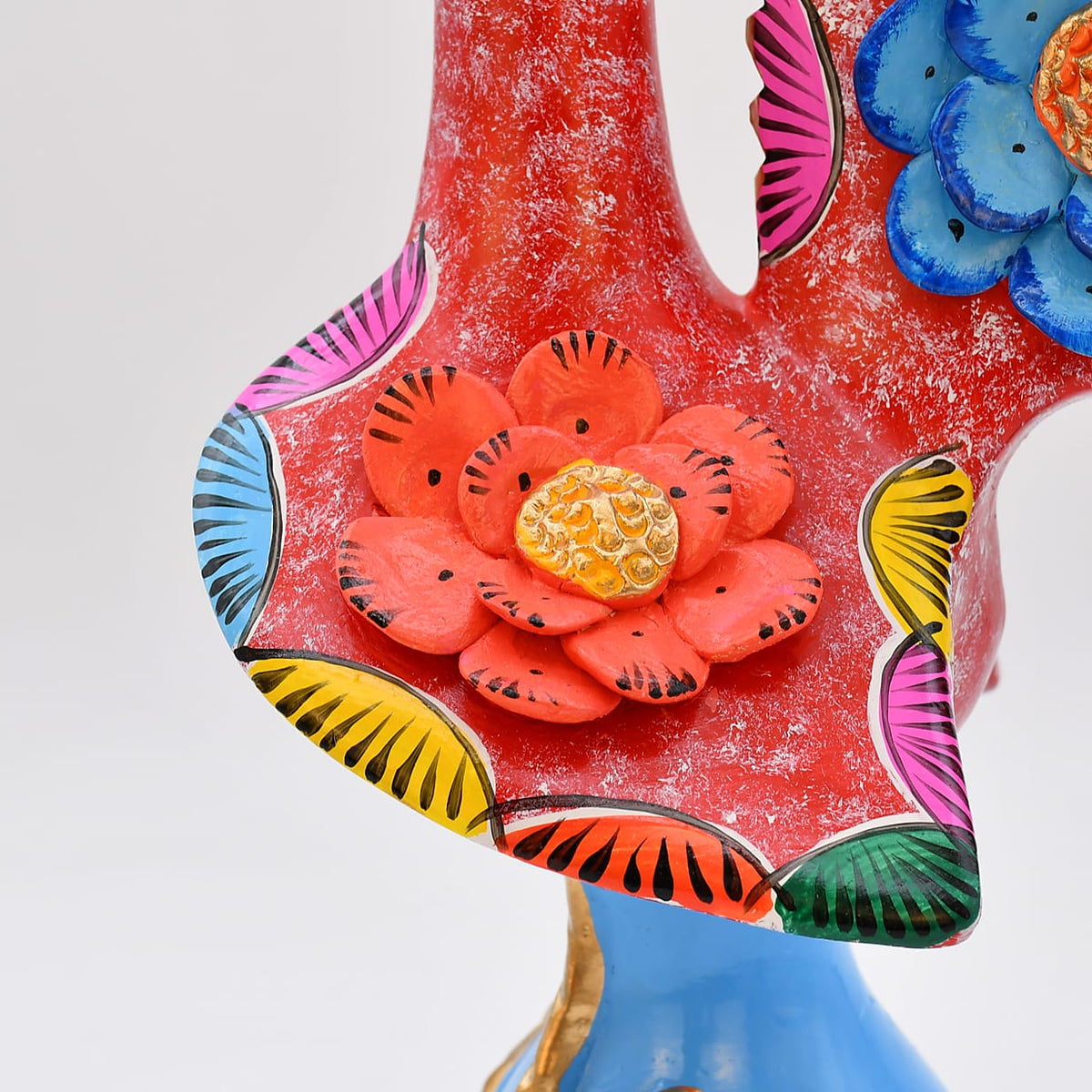 Coq de Barcelos rouge 40 cm | Prazeres Côta Portugal Coq de Barcelos 40cm rouge - Prazeres Côta