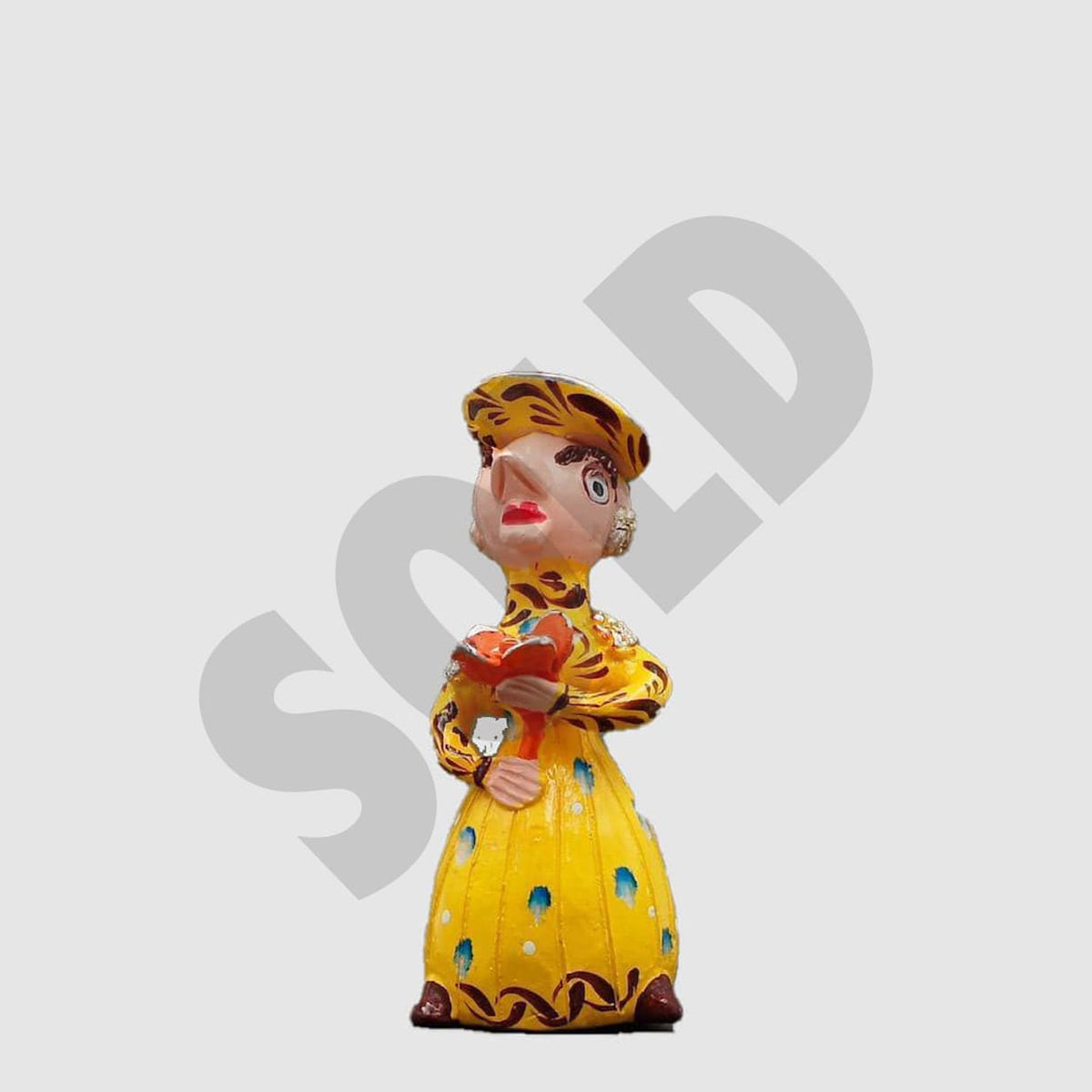 Figurine portugaise en terre cuite Boneca Minhota 20 cm - Júlia Côta