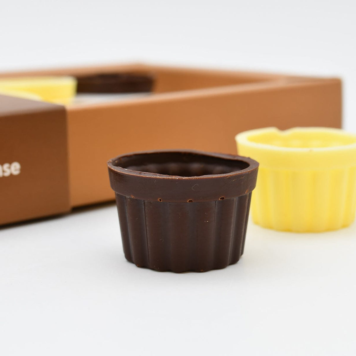 Gobelets en chocolat pour ginja (x12) – Dégustation portugaise Gobelets en chocolat