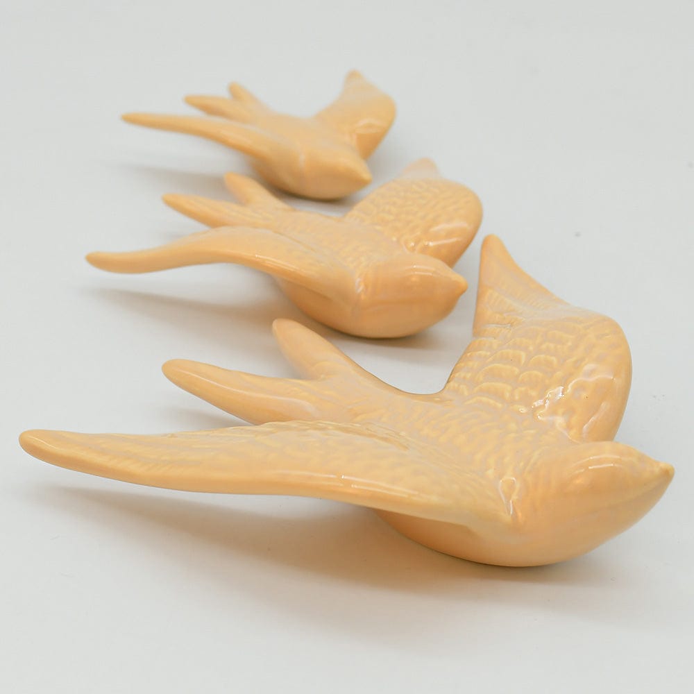 Hirondelle murale en céramique beige du Portugal Hirondelle en céramique - Beige