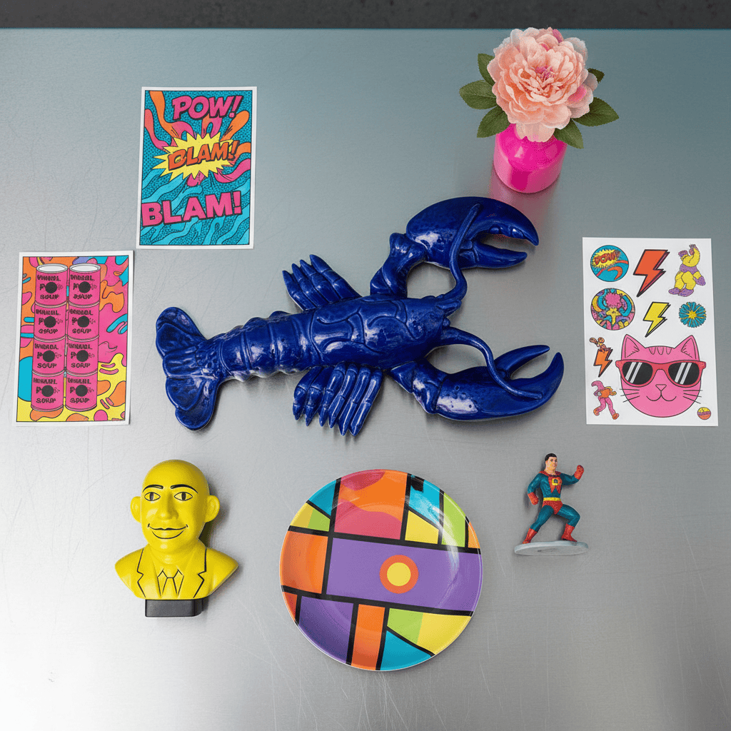 Homard en céramique bleue I Style Bordallo Pinheiro Homard en céramique - 38 cm