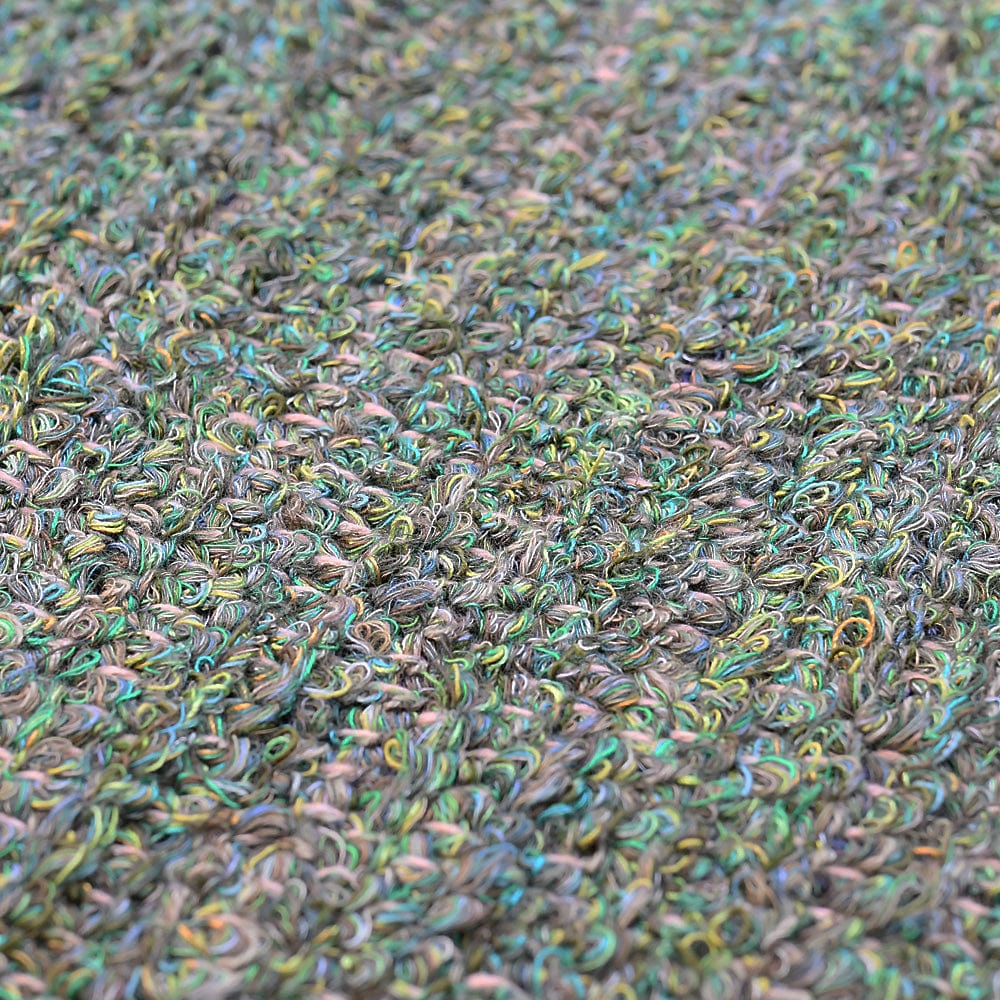Housse de coussin grise en coton du Portugal Housse de coussin artisanale 60x60 - Vert moyen