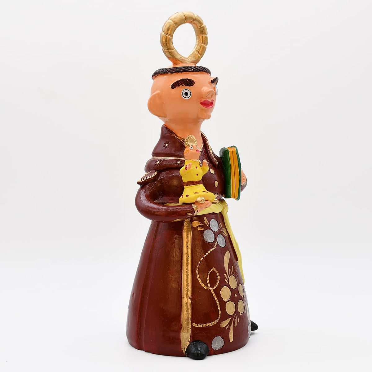 Saint antoine en terre cuite Prazeres Cota São Antonio 40cm - Prazeres Côta