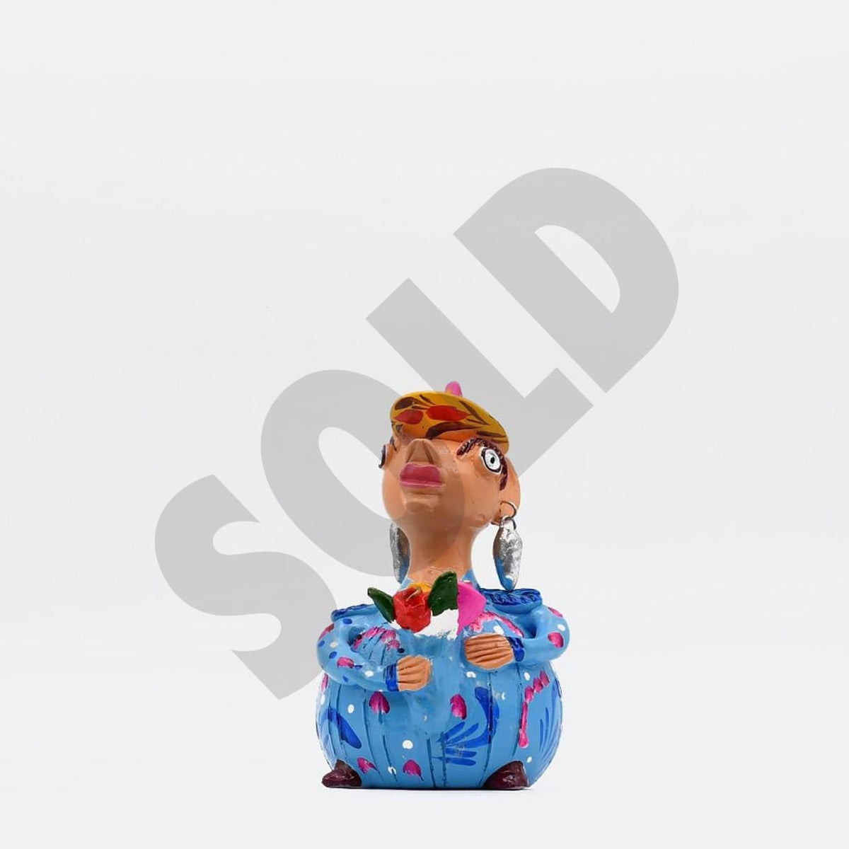 Statuette en terre cuite 20cm de Julia Cota Boneca Barriguda 20cm - Júlia Côta