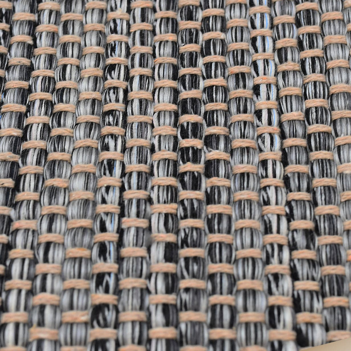 Tapis gris en fibres mélangées I Fabrication artisanale portugaise Tapis en fibres mélangées - Gris