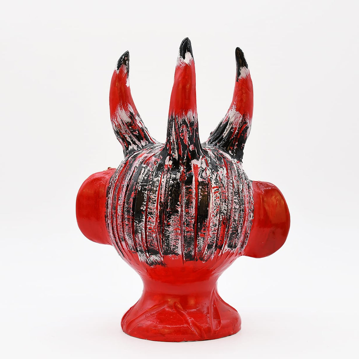 Tête de diable en terre cuite - Original de Prazeres Cota Cabeça de diabo 30cm - Prazeres Côta