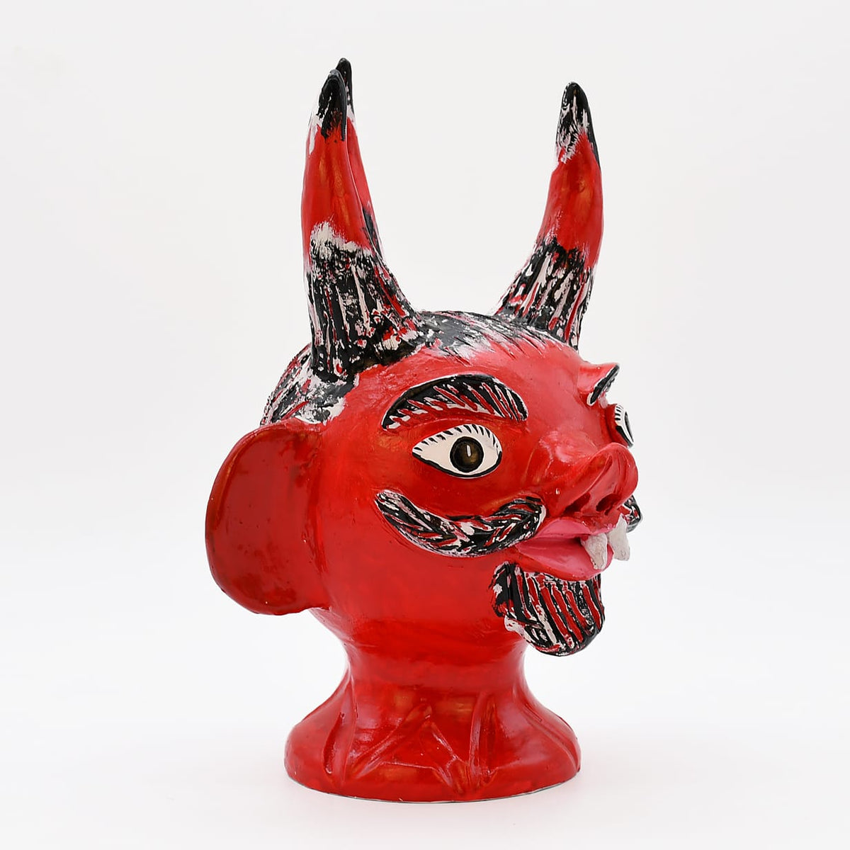 Tête de diable en terre cuite - Original de Prazeres Cota Cabeça de diabo 30cm - Prazeres Côta