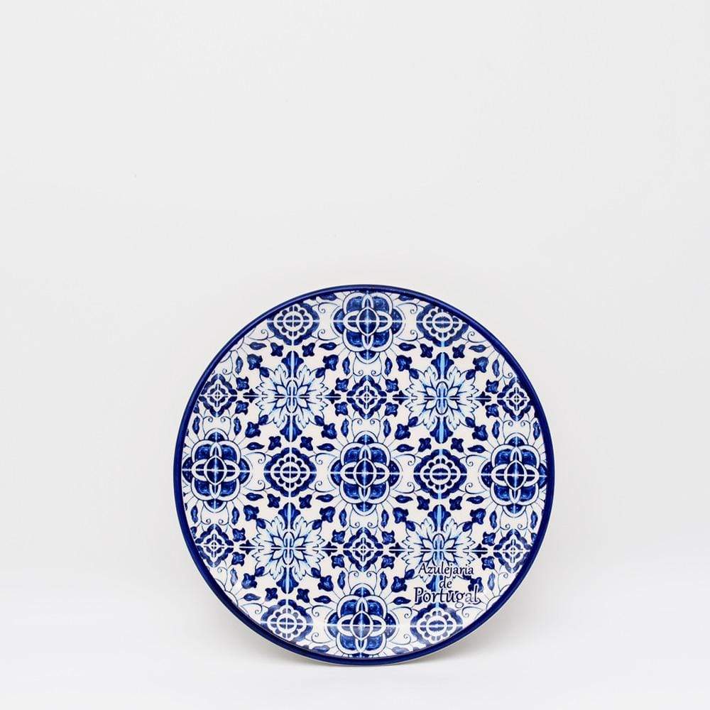 Assiette en céramique "Tradicional" Bleue - 20 cm
