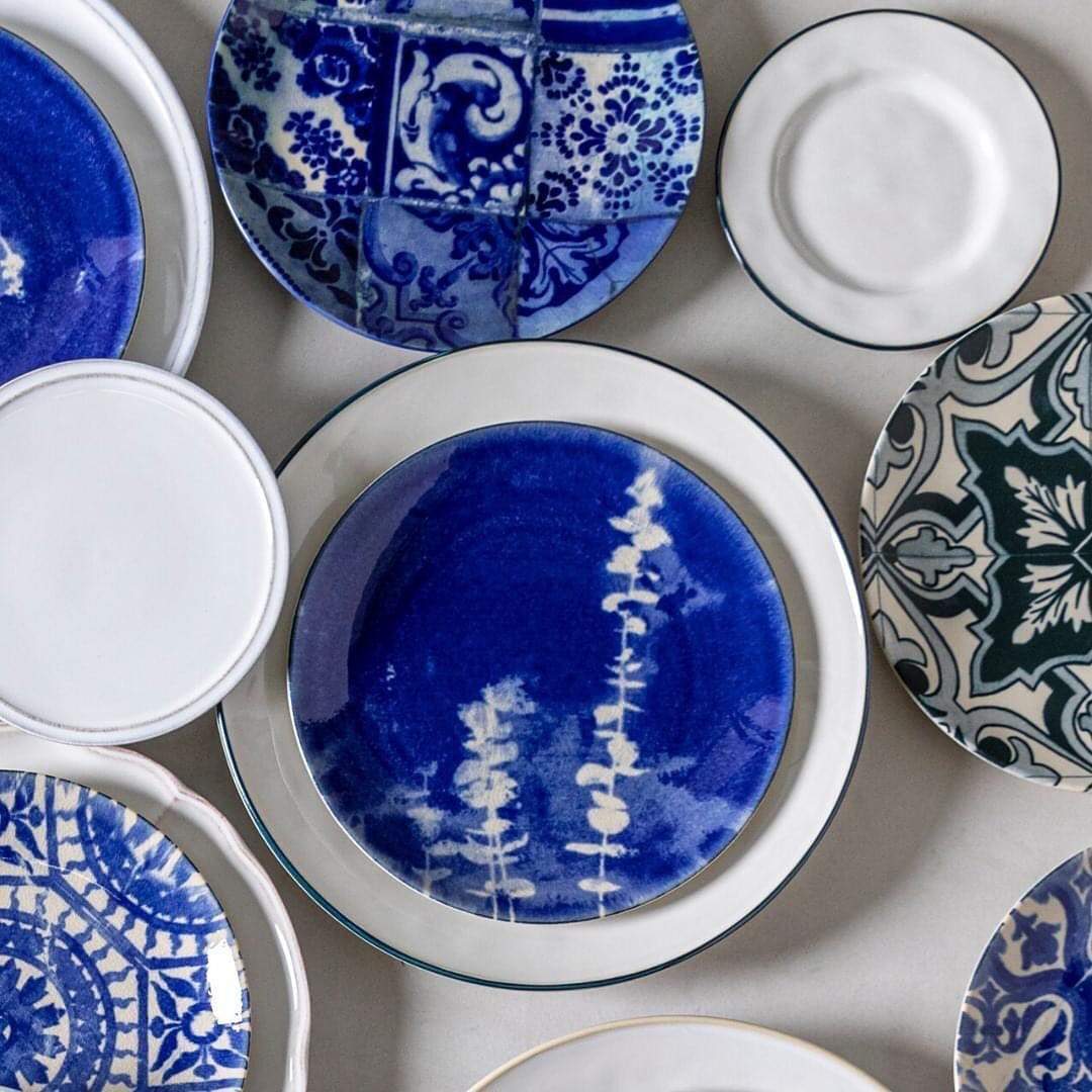 Assiette en grés "Éléments" - 21 cm