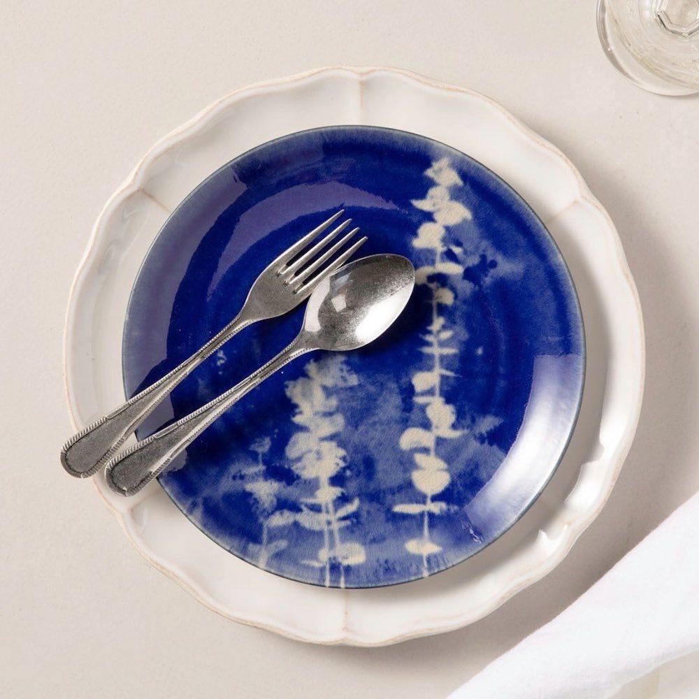 Assiette en grés "Éléments" - 21 cm