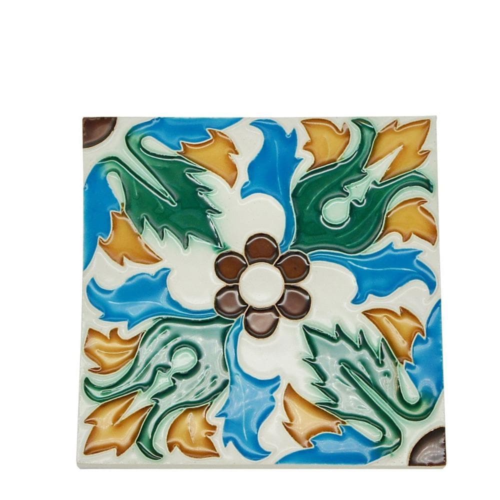Azulejo hispano-maure 14x14cm