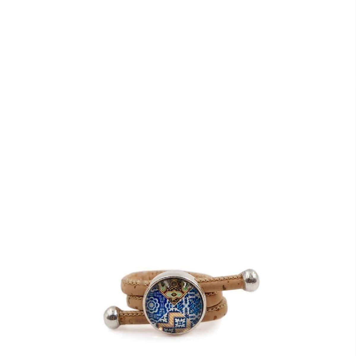 Bague en liège "Azulejos"
