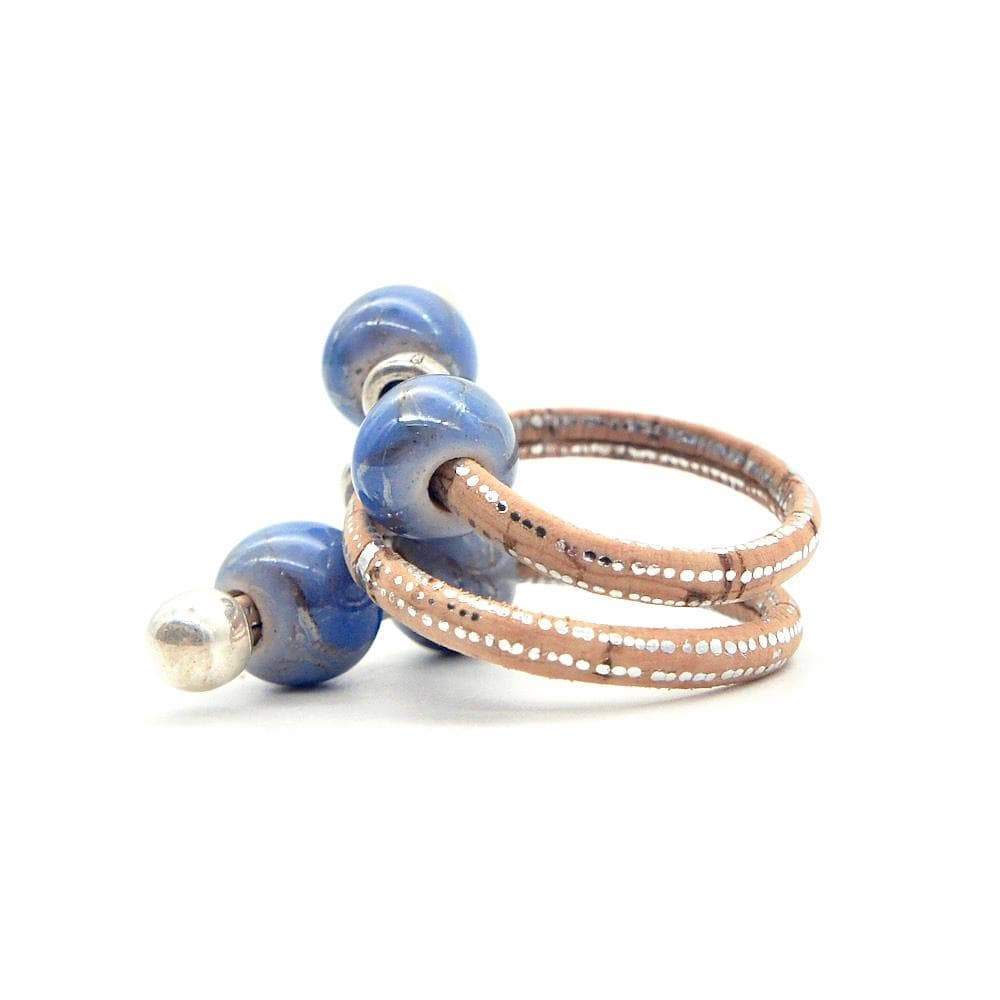 Cork ring I Blue