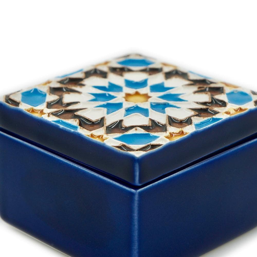 Keramikdose "Azulejo"