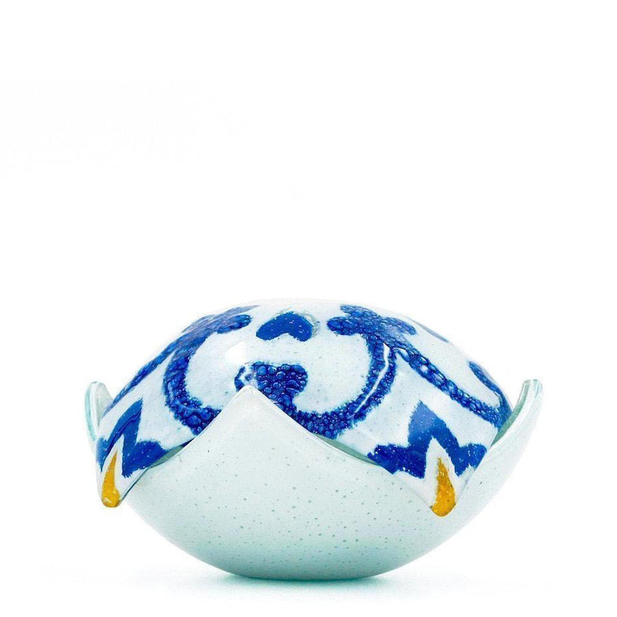Schachtel aus Fusingglas "Azulejos"