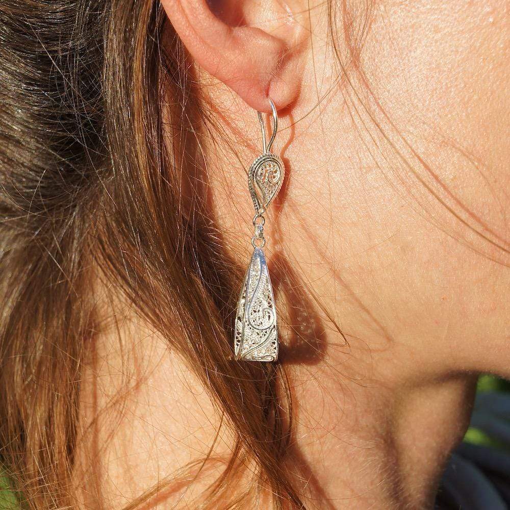 Filigree earrings