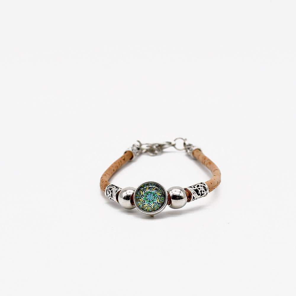 Azulejo I Cork Bracelet