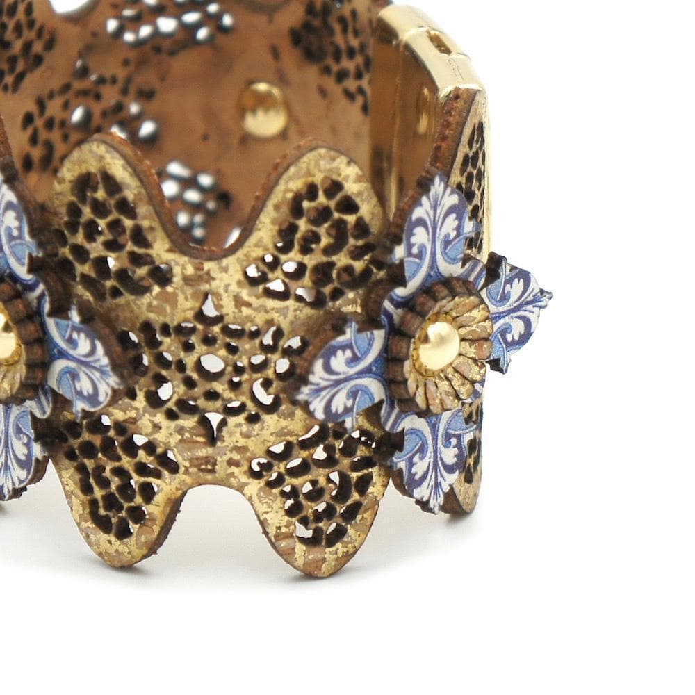 Bracelet en liège "Azulejos"