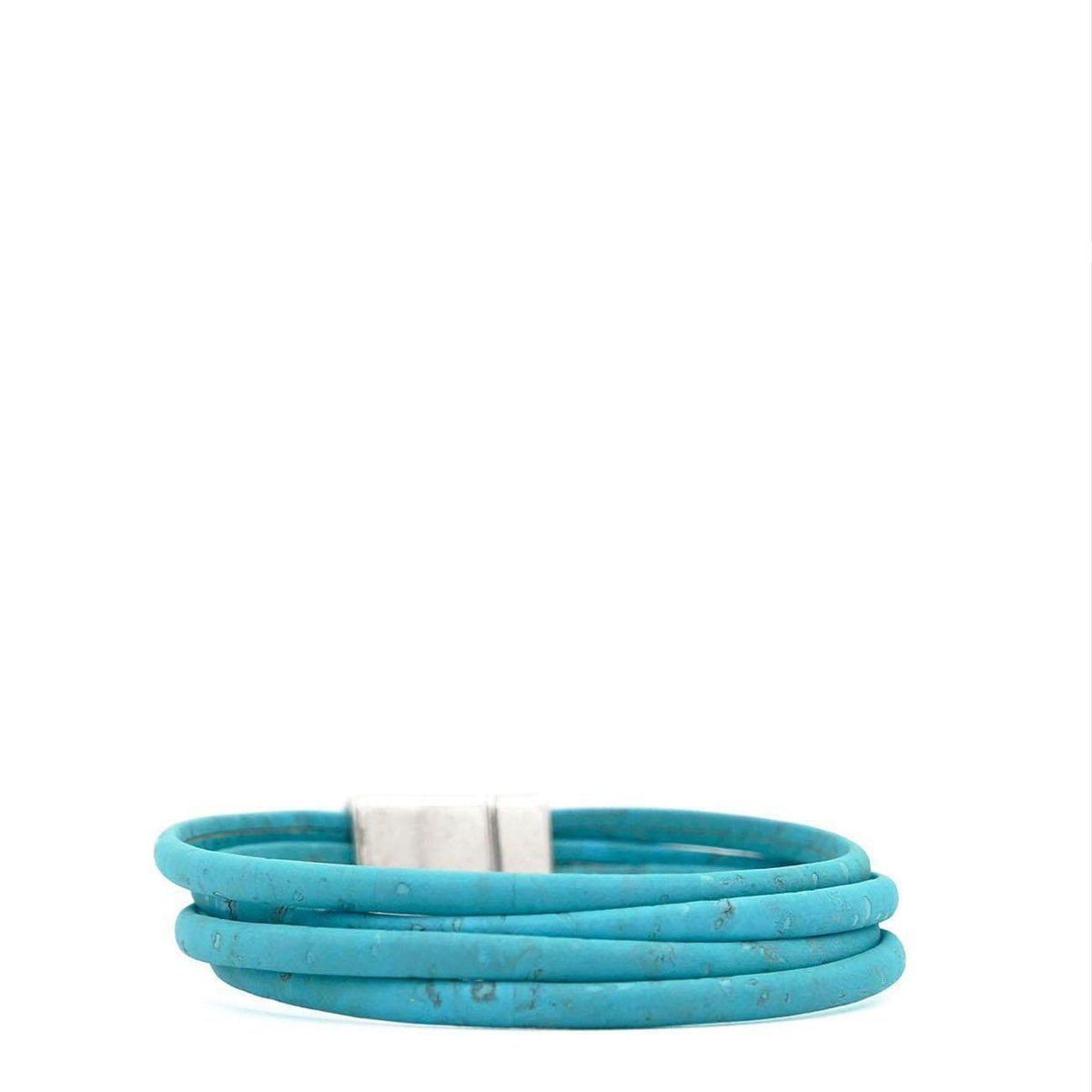 Bracelet en liège Turquoise