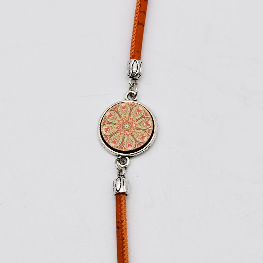 Bracelet fantaisie Azulejos I Bijoux fantaisie portugais Bracelet fantaisie "Azulejos" - Orange