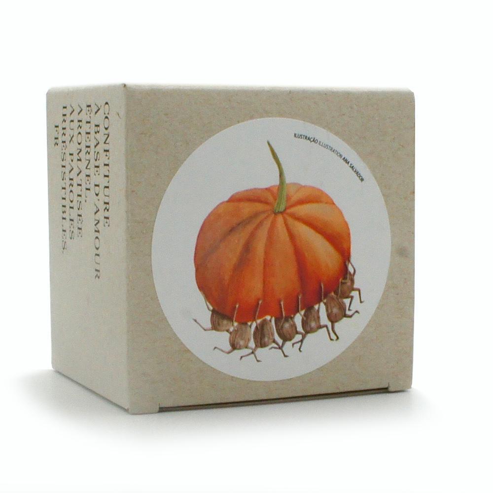 Pumpkin jam with walnuts