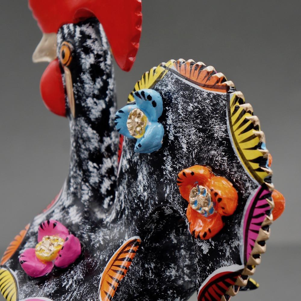 Galo de Barcelos 25cm Black - Prazeres Côta