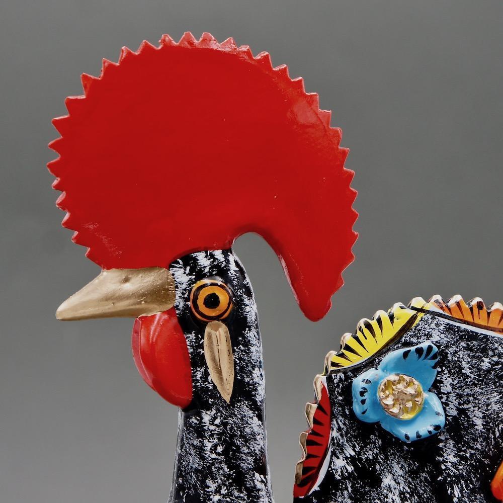 Galo de Barcelos 25cm Black - Prazeres Côta