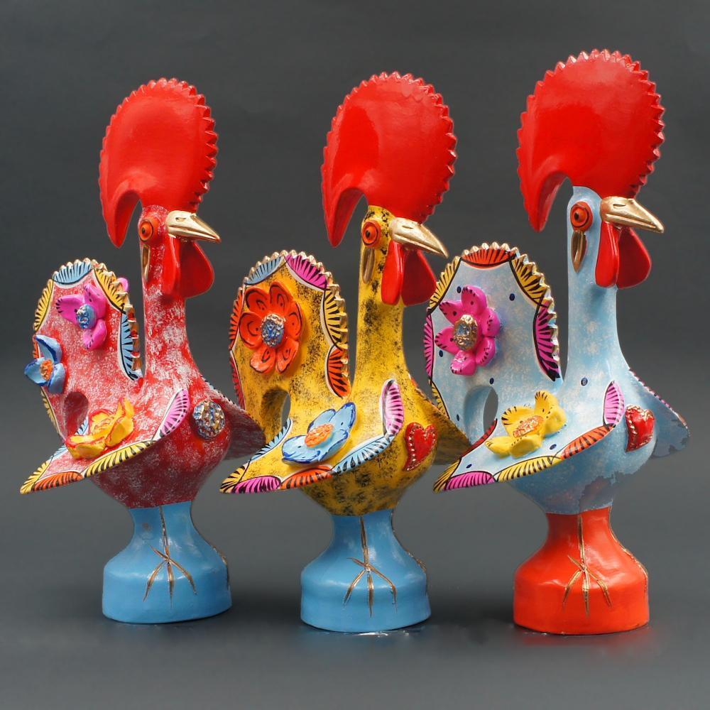 Galo de Barcelos 25cm Black - Prazeres Côta