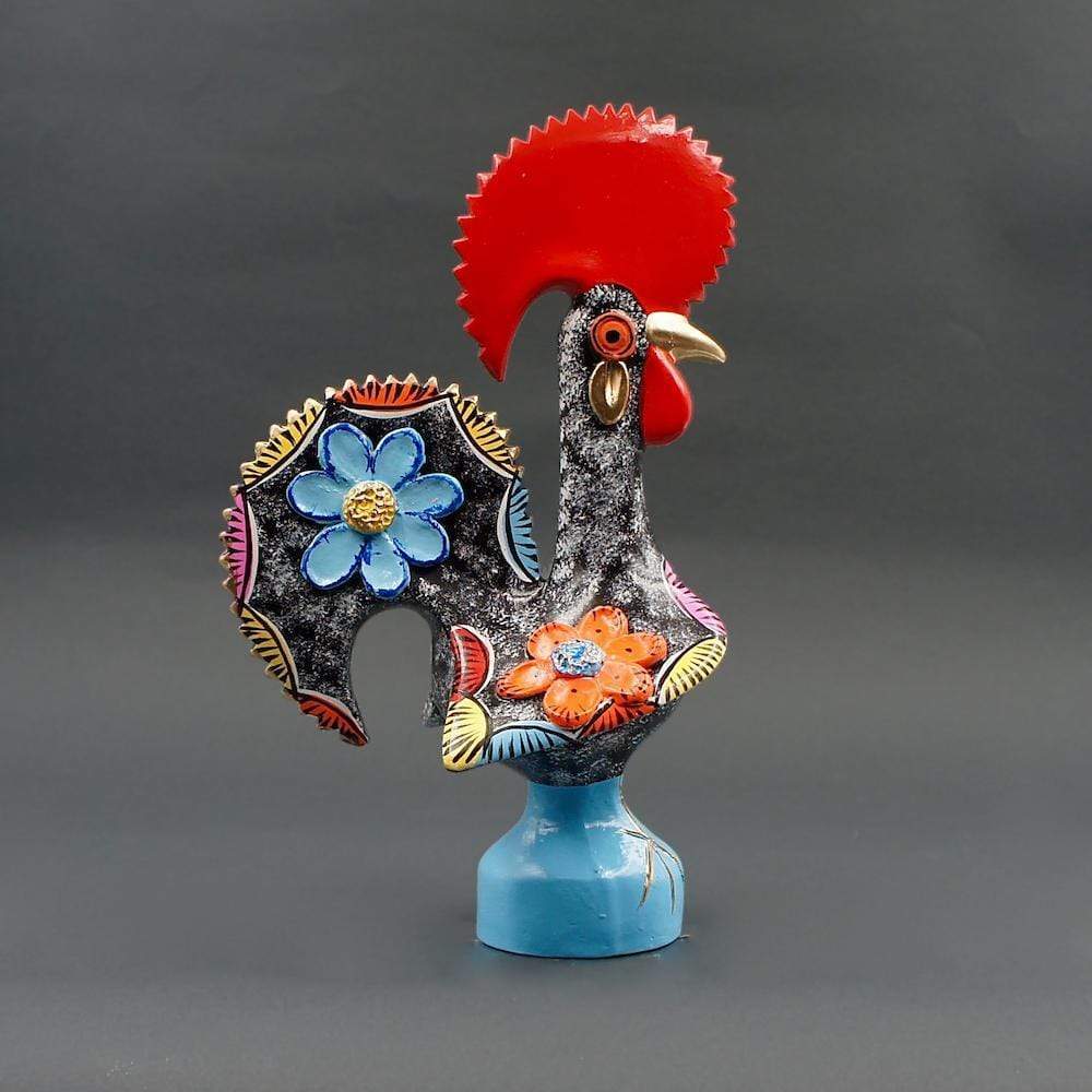 Galo de Barcelos 25cm Black - Prazeres Côta
