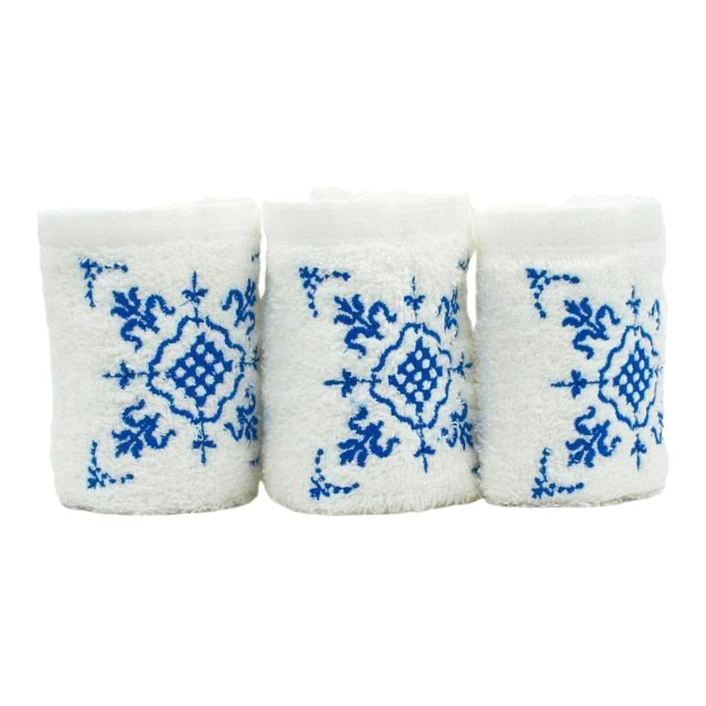 Essuie mains brodés - Lot de 3