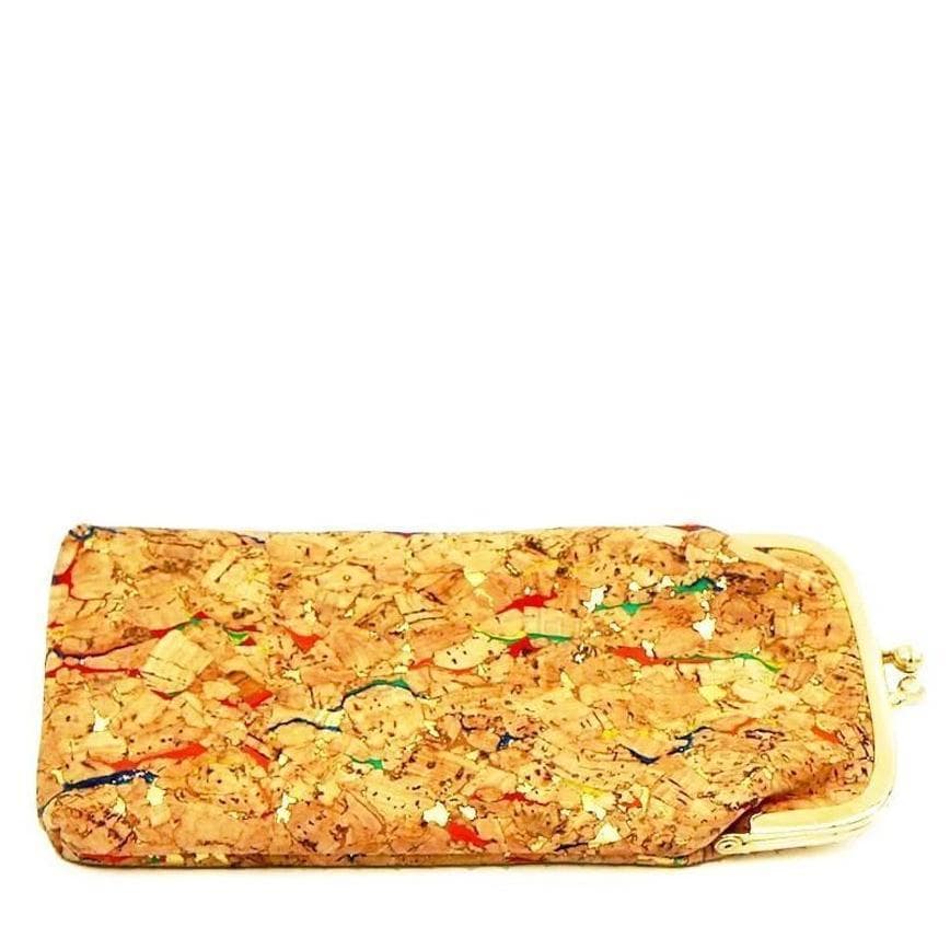 Cork glasses case