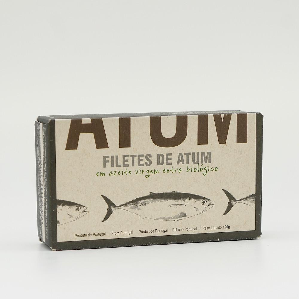 Thunfischfilets in nativem Bio-Olivenöl