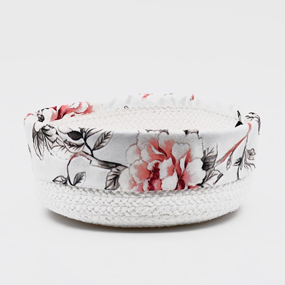 Panier en coton I Linge de salle de bains portugais Panier en coton