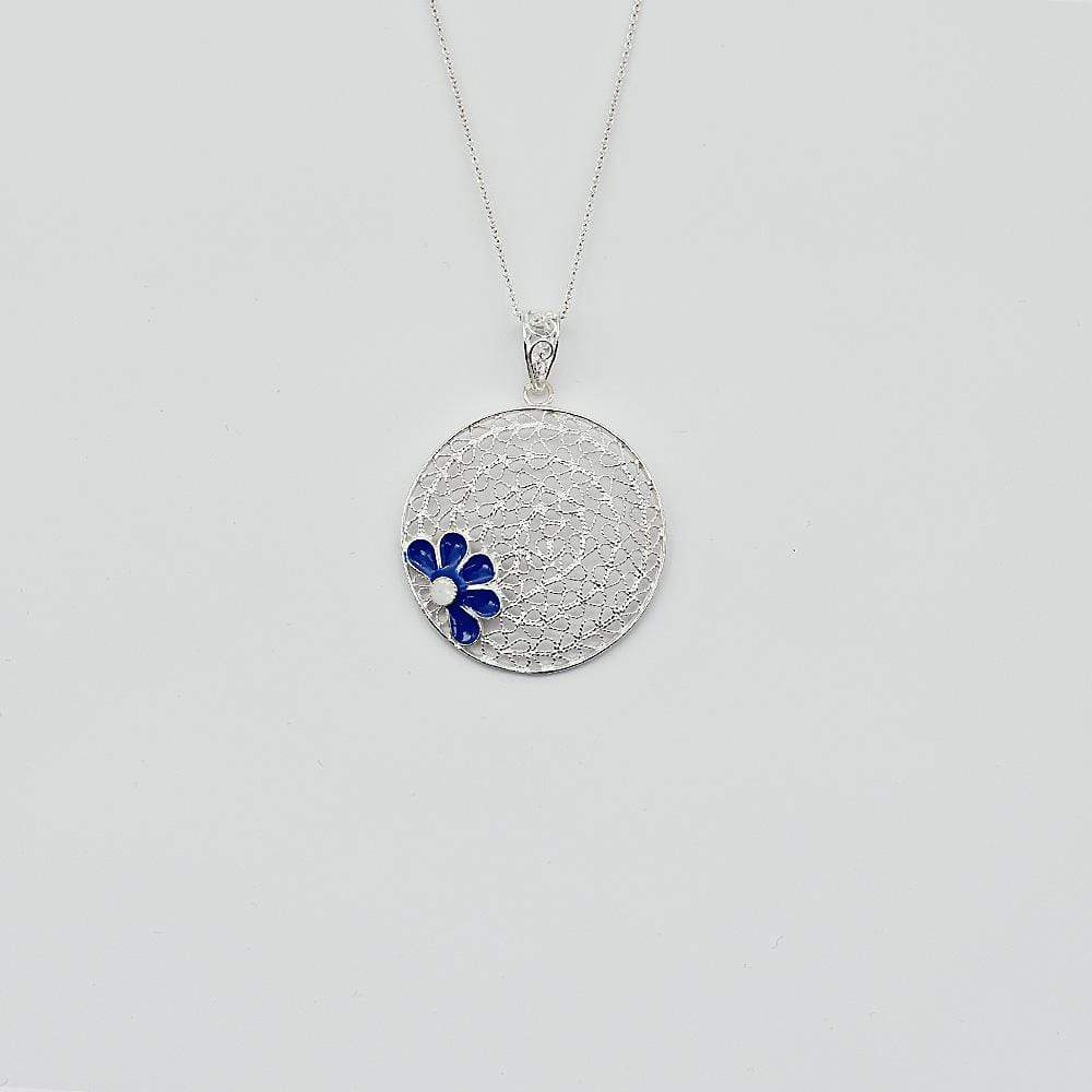 Esmalte I Pendentif en argent