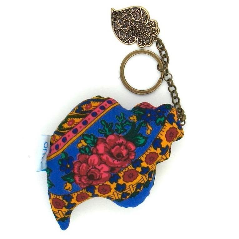 Heart of Viana I Blue Key ring