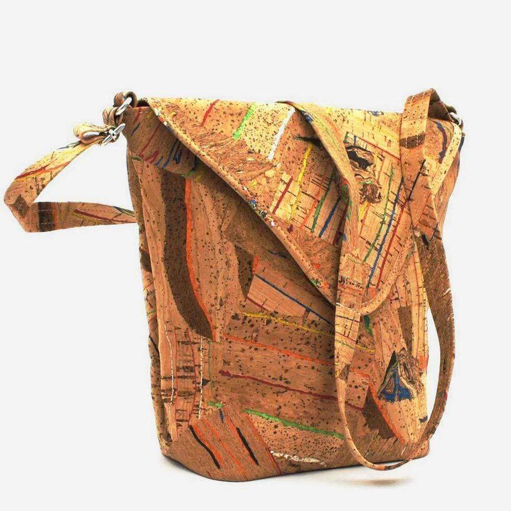 Cork shoulder bag