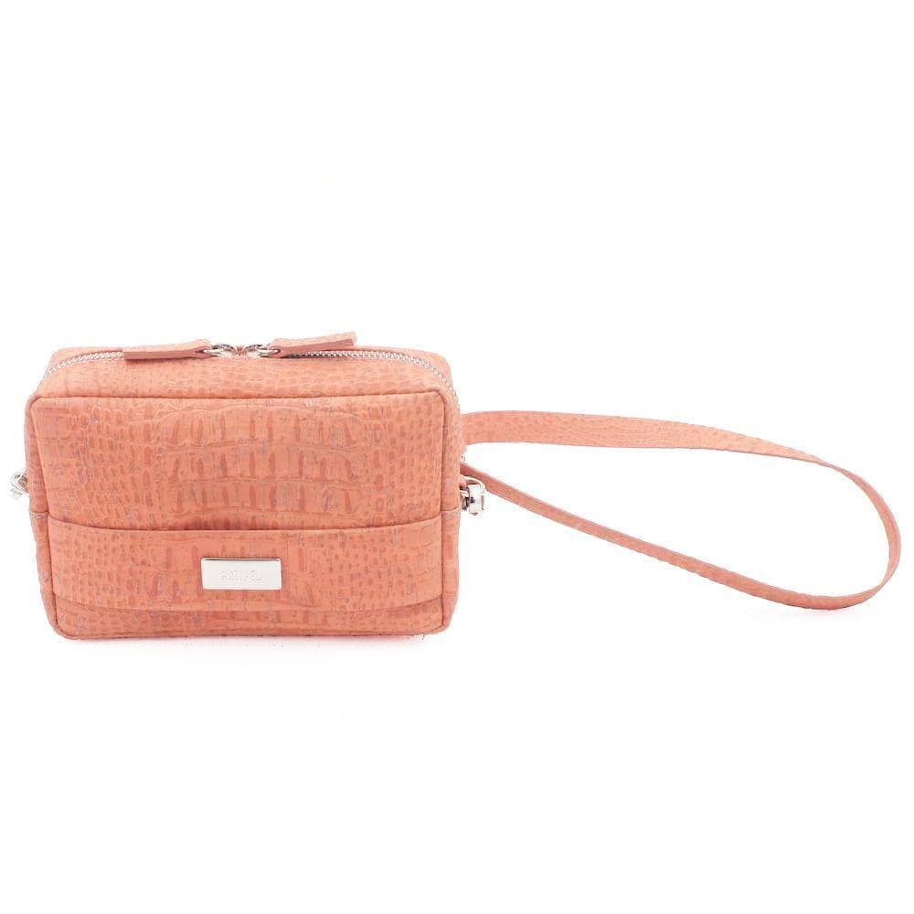 Orange cork fanny pack