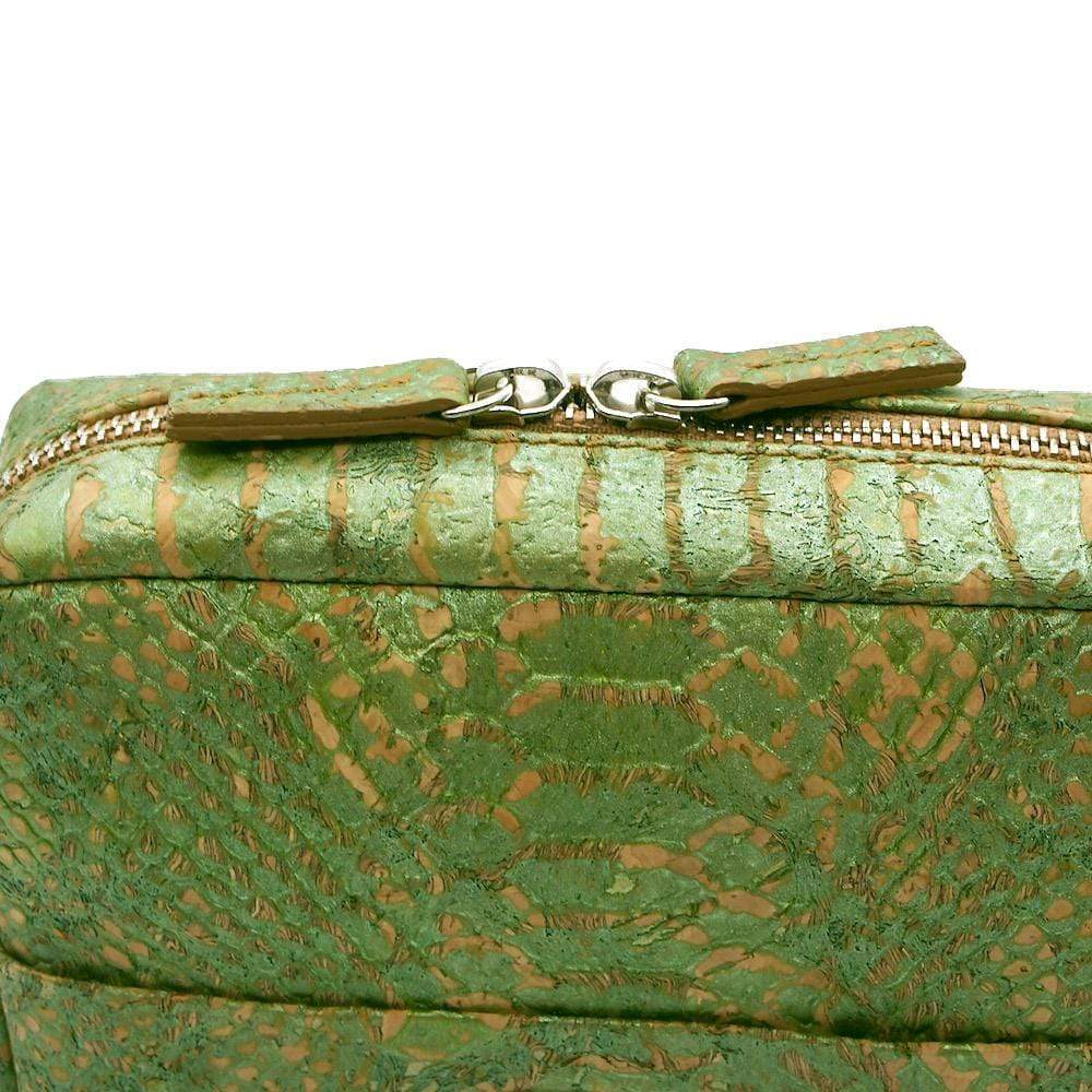 Green cork fanny pack