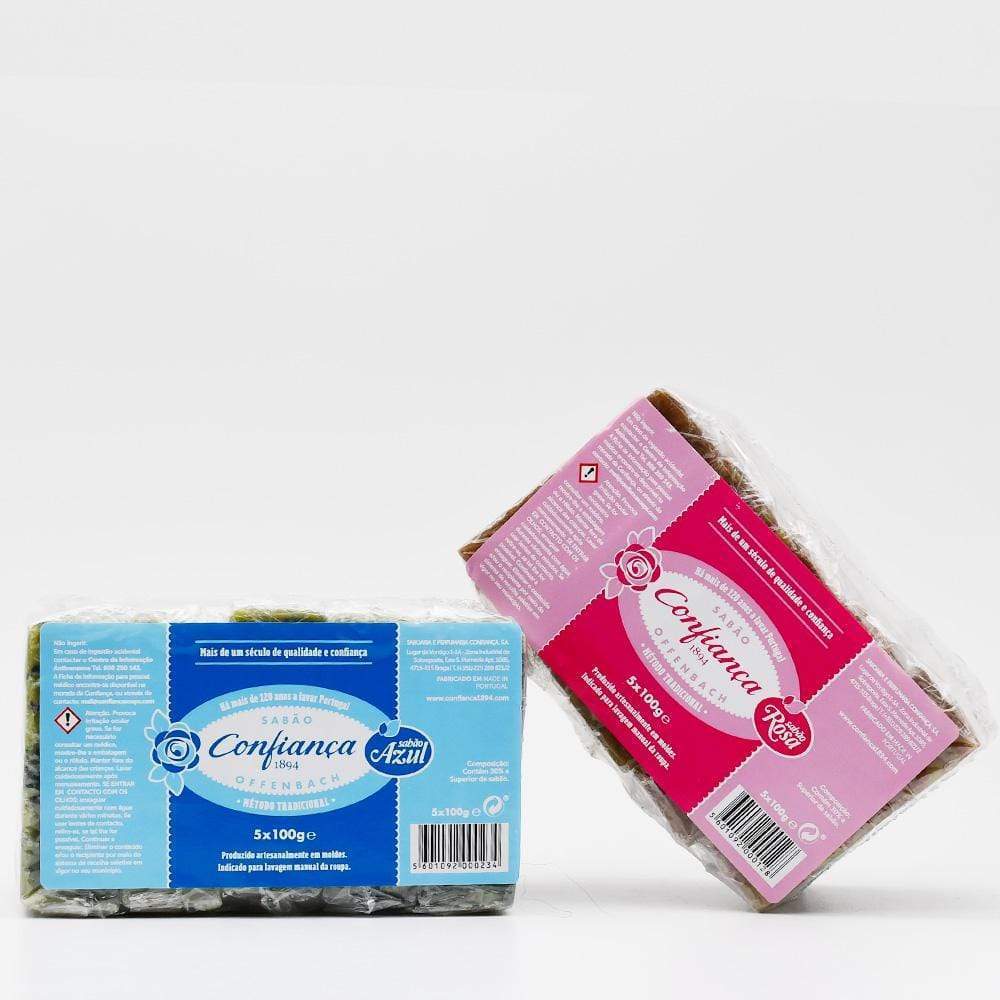 Pink soap from Portugal - Set of 5