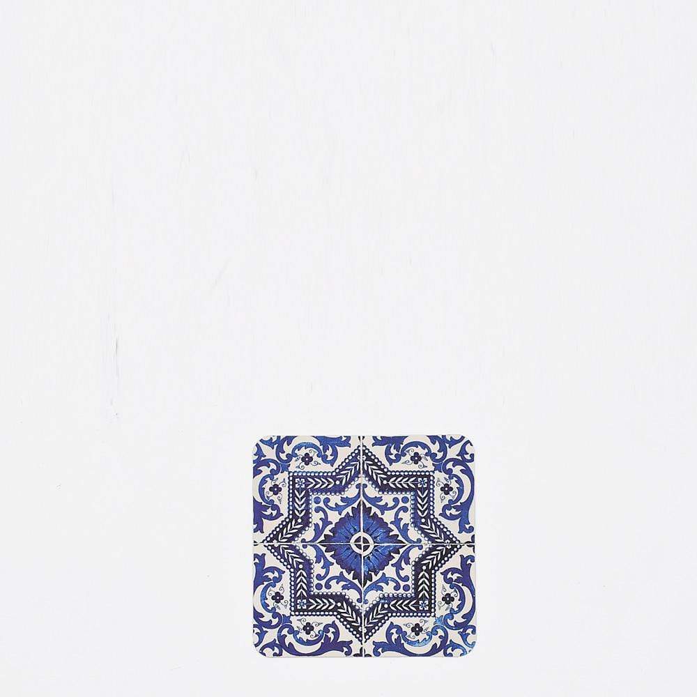 Sous verre azulejos Sous verre "Azulejos" - Lot de 4